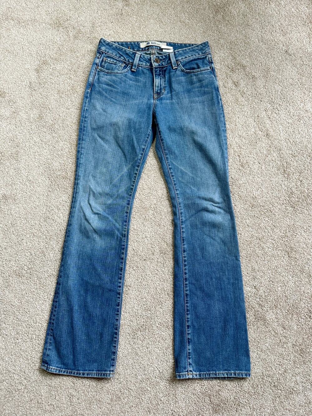 Gap Vintage 90s Y2K Curvy Bootcut Low Rise Jeans Size 2